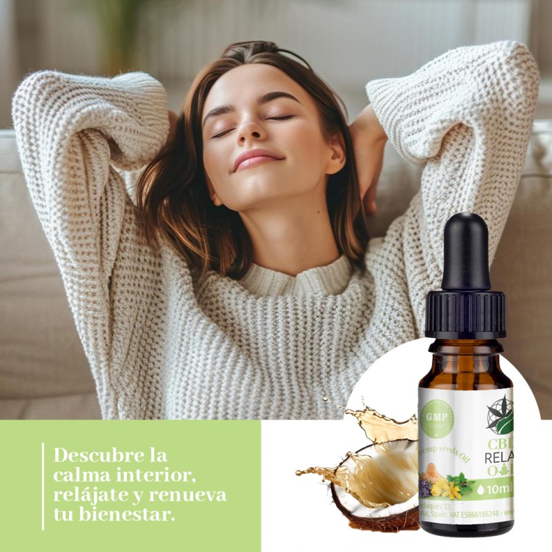 Hemp Oil 25% CBD 5% CBG Relax
