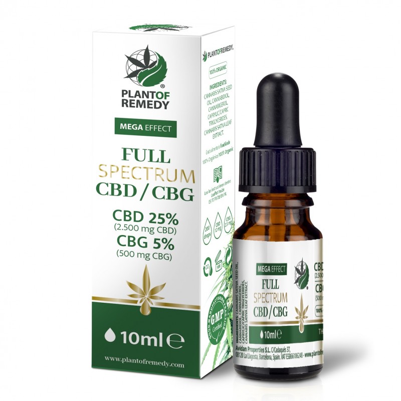 Full Spectrum CBD/CBG Oil
