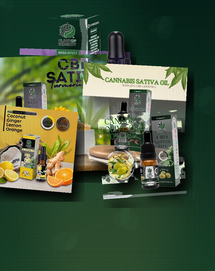 Plant of Remedy CBD oils and botanical extracts